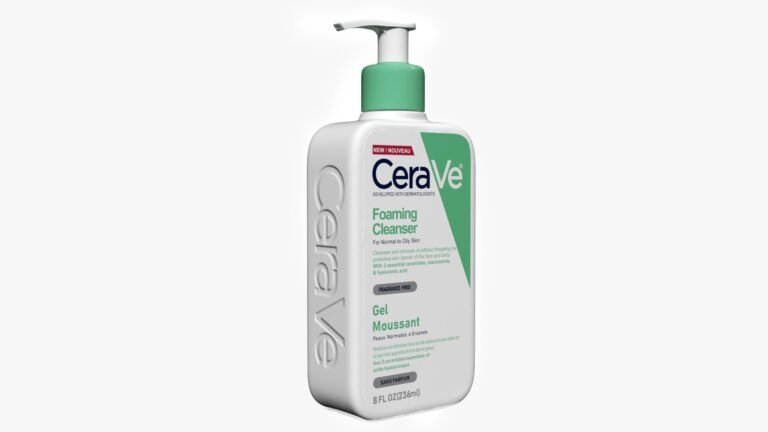 CeraVe foaming cleanser bottle review 2026